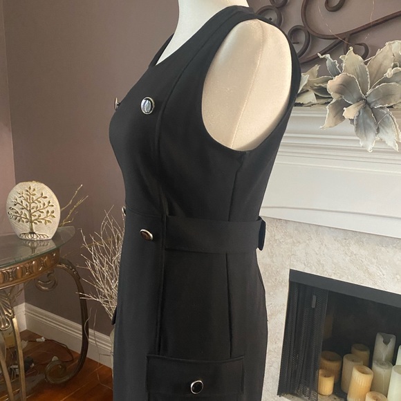 Suzy Shier Black Sleeveless Dress, Size Small - Picture 4 of 15